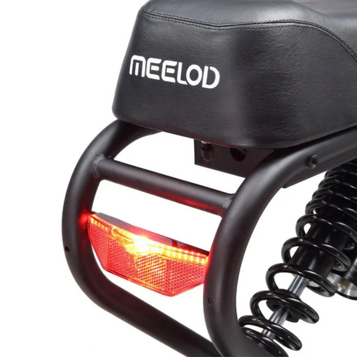 MEELOD DK300 MAX 20" Retro Moped Style Electric Bike 750W(1200W Peak) Dual Motors 48V 20Ah Dual Batteries