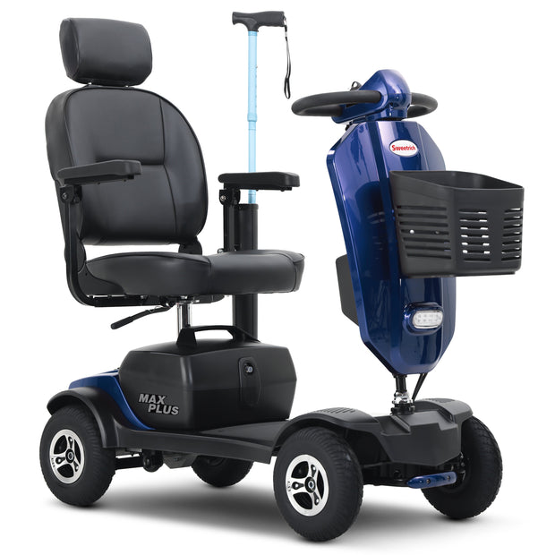 METRO MOBILITY MAX PLUS 9" 4 Wheel Electric Mobility Scooter  300W Motor 24V 20Ah Battery