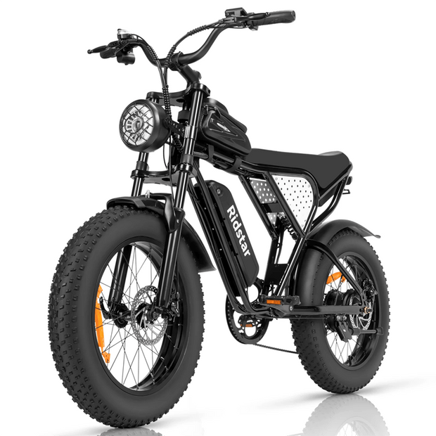 RIDSTAR Q20 Lite 20" Fat Tires Electric Bikes 1000W Motor 48V 15Ah Battery
